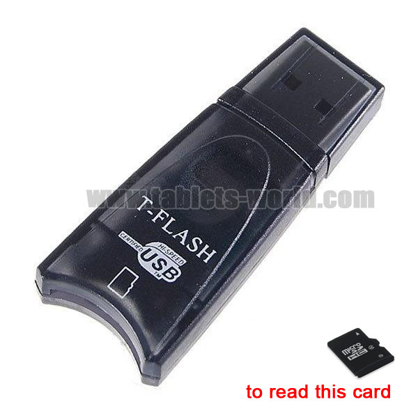 High-speed T-Flash Micro-SD Memory Card Reader | Tablets World