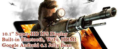 KNC MD1003 10.1'' IPS Display Bluetooth Android 4.1 Tablet