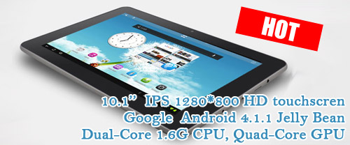 10.1'' multi touchscreen Saner N10 Ampe A10 Dual-Core Android Tablet computer