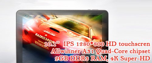 Allwinner A31 2GB RAM Sanei N10 quad-core ultimate edition Android Tablet computer