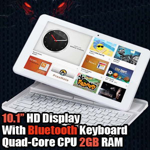 Bmorn K12 10.1 inch Bluetooth Quad-Core Android Tablet Computer