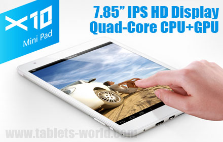 7.85 inch Android Tablet Ramos mini Pad X10 with Gifts Pack