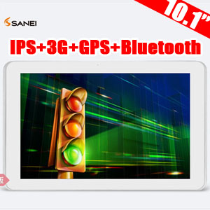 Sanei N10 Ampe A10 Dual Core 3G Edition 10 inch Android Tablet with Gifts Pack001