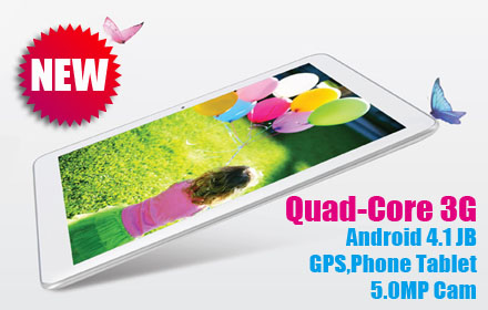 Sanei N10 Ampe A10 Quad-Core 3G edition Android Phone Tablet PC