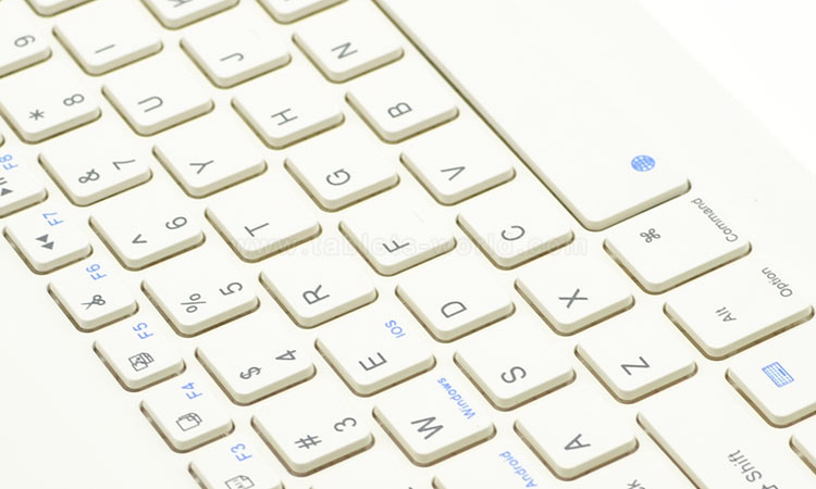 B80 Bluetooth keyboard is a low profile quiet design keyboard
