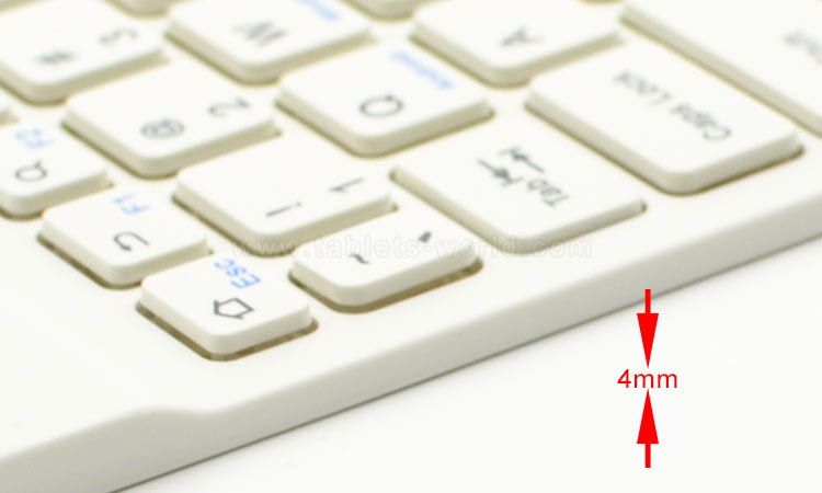 The keyboard is easy to carry while travelling and change to tablet to laptop