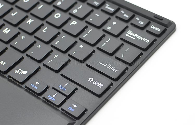 iPad MAC Android Tablets XBOX B81 Bluetooth keyboard with Touchpad 11 inch