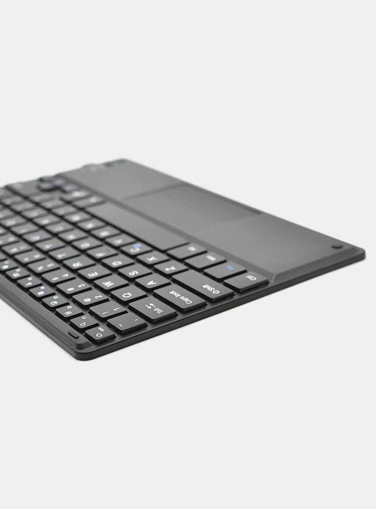 TECLADO BLUETOOTH WIRELESS INALAMBRICO TOUCHPAD (CON Ñ) PC/PORTÁTIL/MÓVIL/ TABLET