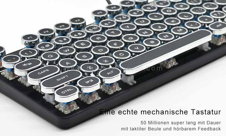 G87 Gaming Keyboard 87 Tasten Low Profile Mechanical Keyboard