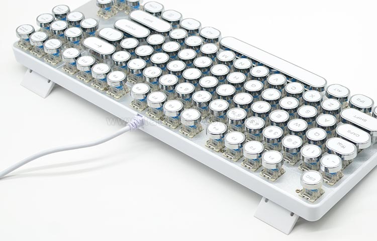 G87 Gaming Keyboard 87 Keys Low Profile Mechanical Keyboard