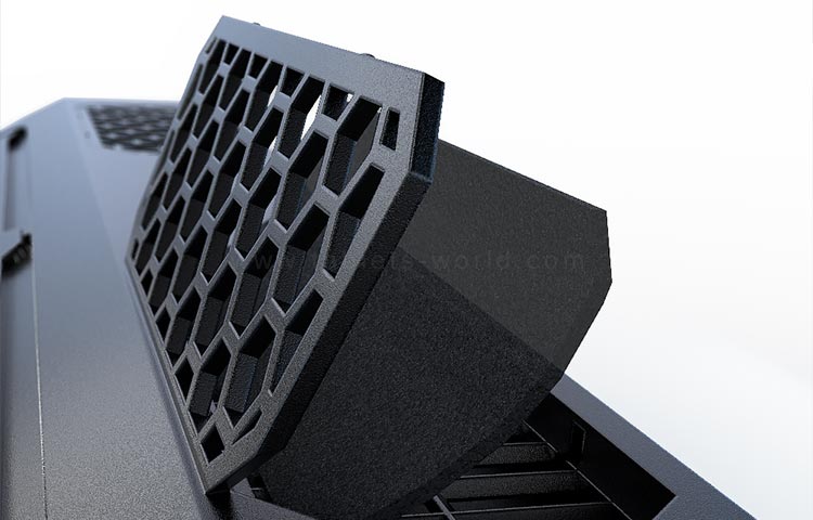 IETS GT300 Laptop Cooling Pad for 14 15 16 17 inch Gaming Notebook 4500RPM