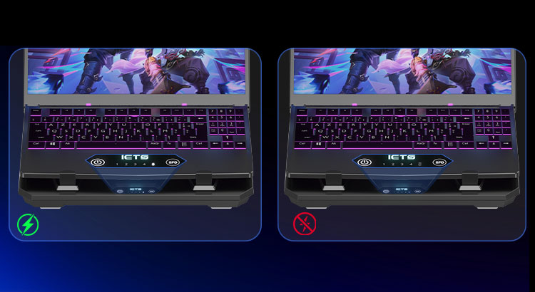 IETS GT350 supports 5-level fan speed