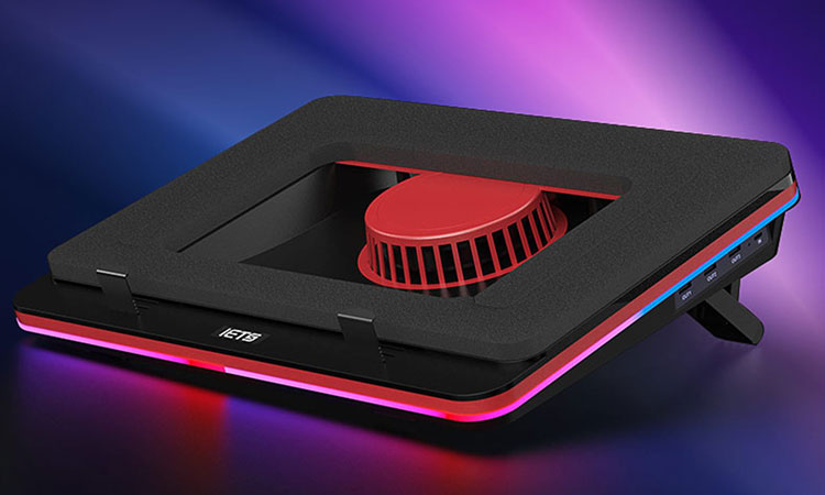 GT500 V2/S2 laptop cooling stand has colorful RGB backlit