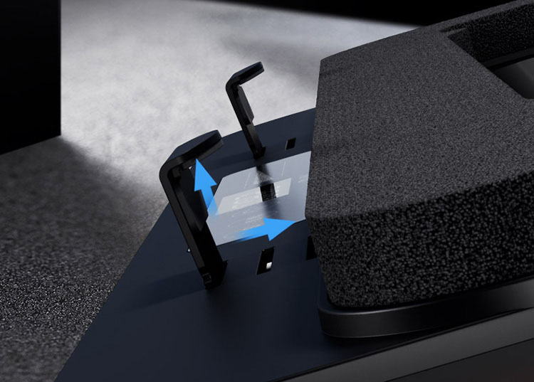 IETS GT600 is anti-slip design to protect your laptop well