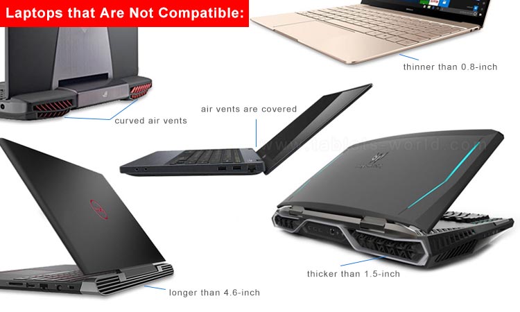 Please check your laptop air vents before buying this fan cooler