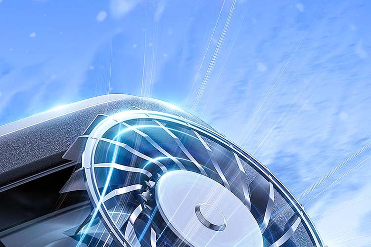 MEMO FL08 has a 2400RPM big turbo fan