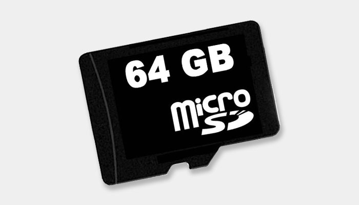64GB micro SD card