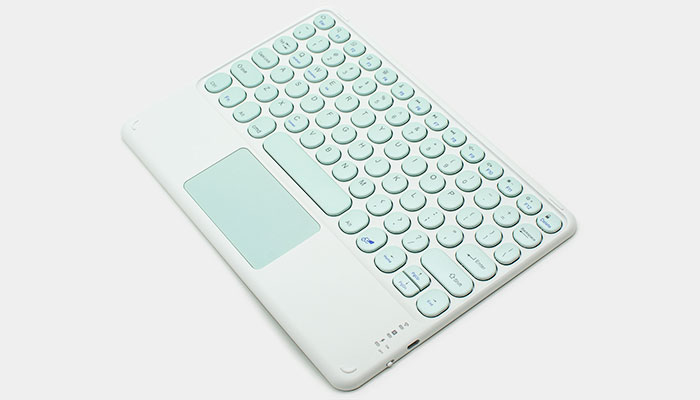 Wireless keyboard with touchpad