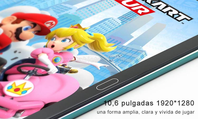 T106 10 Core es un Android de pantalla táctil de gran tamaño de 10,6 pulgadas tableta 