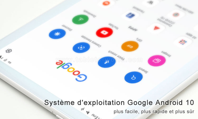 K10 Kids Tab exécute le dernier système d'exploitation Google Android 10