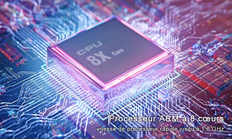 K10 Kids Tab est livré avec un processeur octa-core 2 Go de RAM 32 Go stockage à bord 