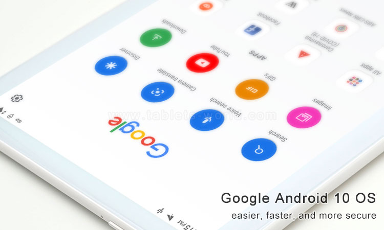 K10 Kids Tab runs the latest Google Android 10 operating system