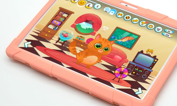 K10 Kids Tab 10.1 inch Google Android 10.0 Tablet Computer with Silicone Cover