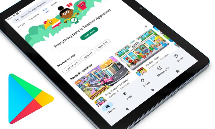 Original M10 HD Pad runs the latest Google Android 11 OS