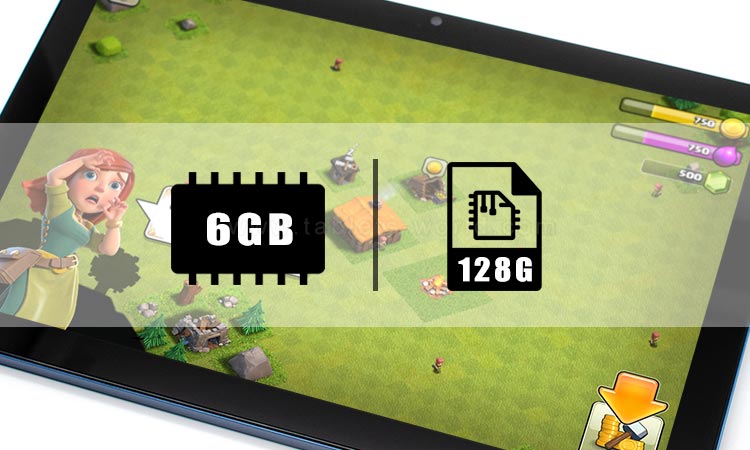 M10 Plus Pad has 6GB RAM and 128GB total storage to ensure a fluent user experience