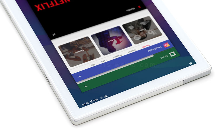 Max10 tablet computer is running Google Android operating system