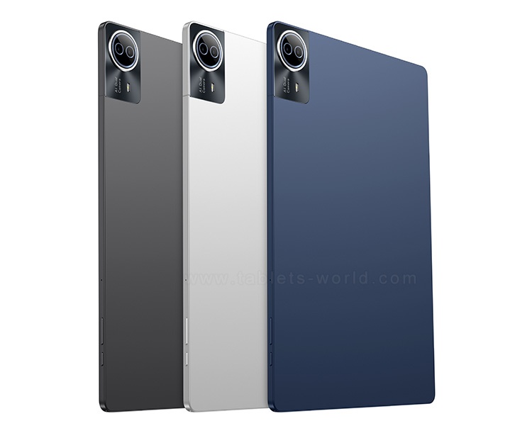 Tab Extreme large-size tablet has silver, gray, and deep blue 3 colors