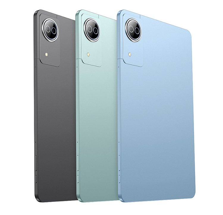 Tab Plus is a metallic back cover tablet with 3 colors optional